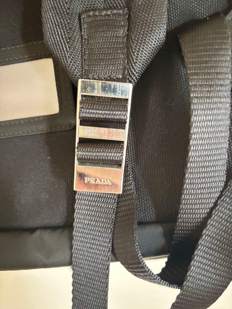 【完品】PRADA プラダ V136 リュックサック バックパック ブラック