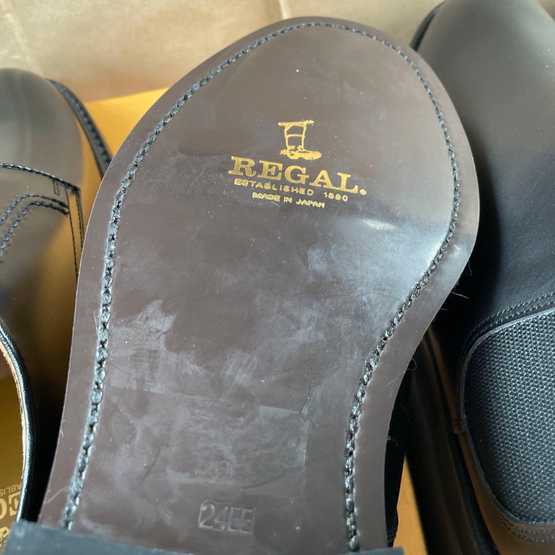 リーガル　2504ブラック　626Rダークブラウン　24CM 2足セット