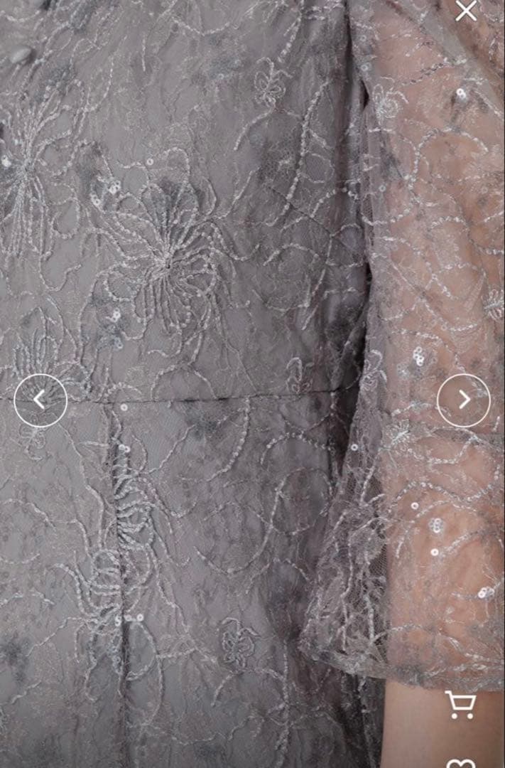 LEJA マーメイド　スパンコールドレス　Mサイズ