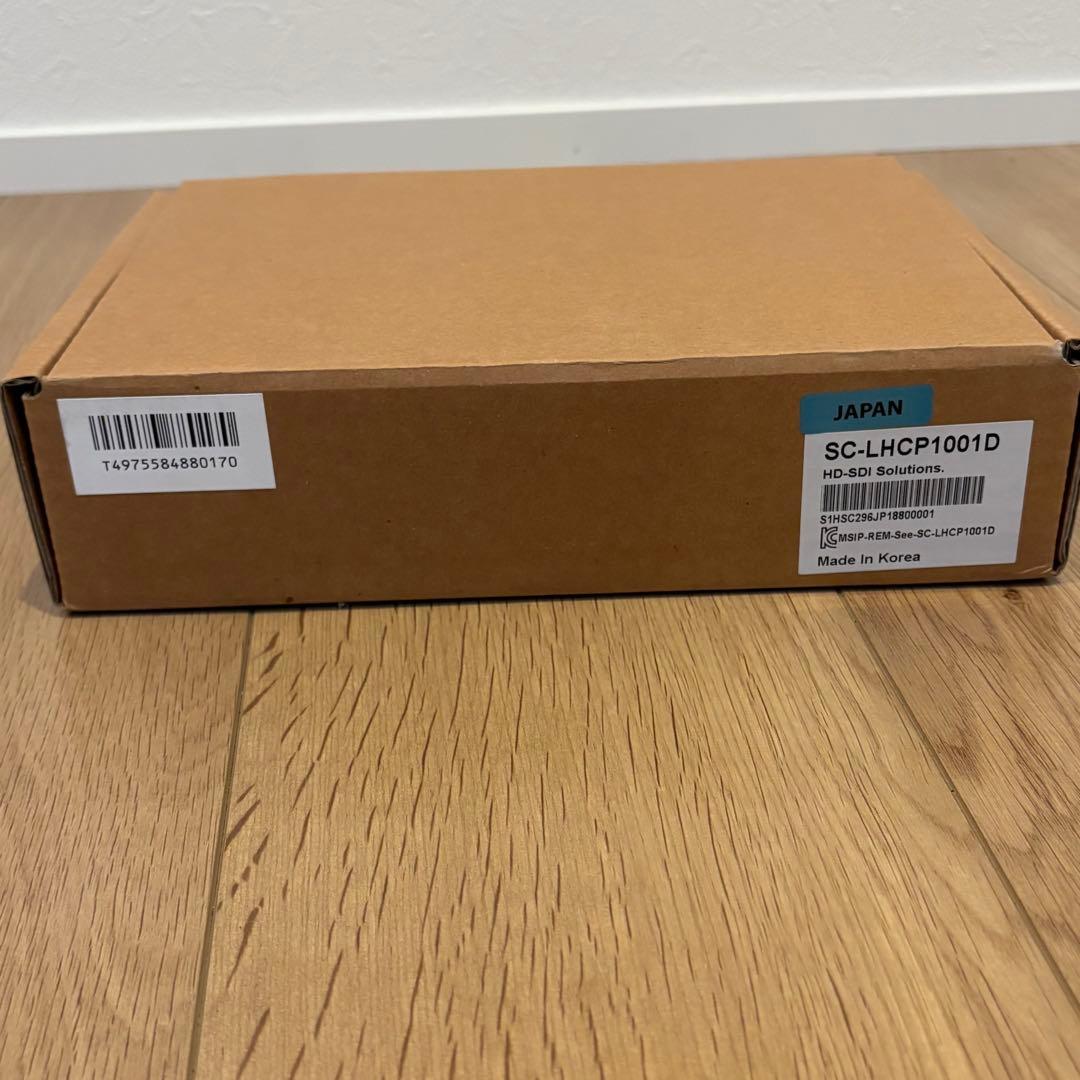 【未使用】SeeEyes映像長距離送信機・受佶機セットSC-LHCP1001D