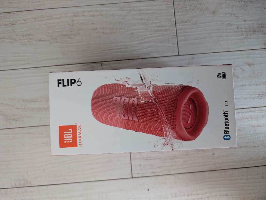 JBL FLIP6 ワイヤレススピーカー レッド