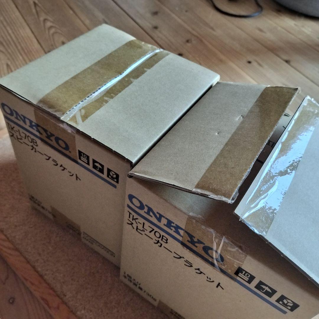 ONKYO TK-L70B ブラック スピーカーブラケット 2個セット 新品