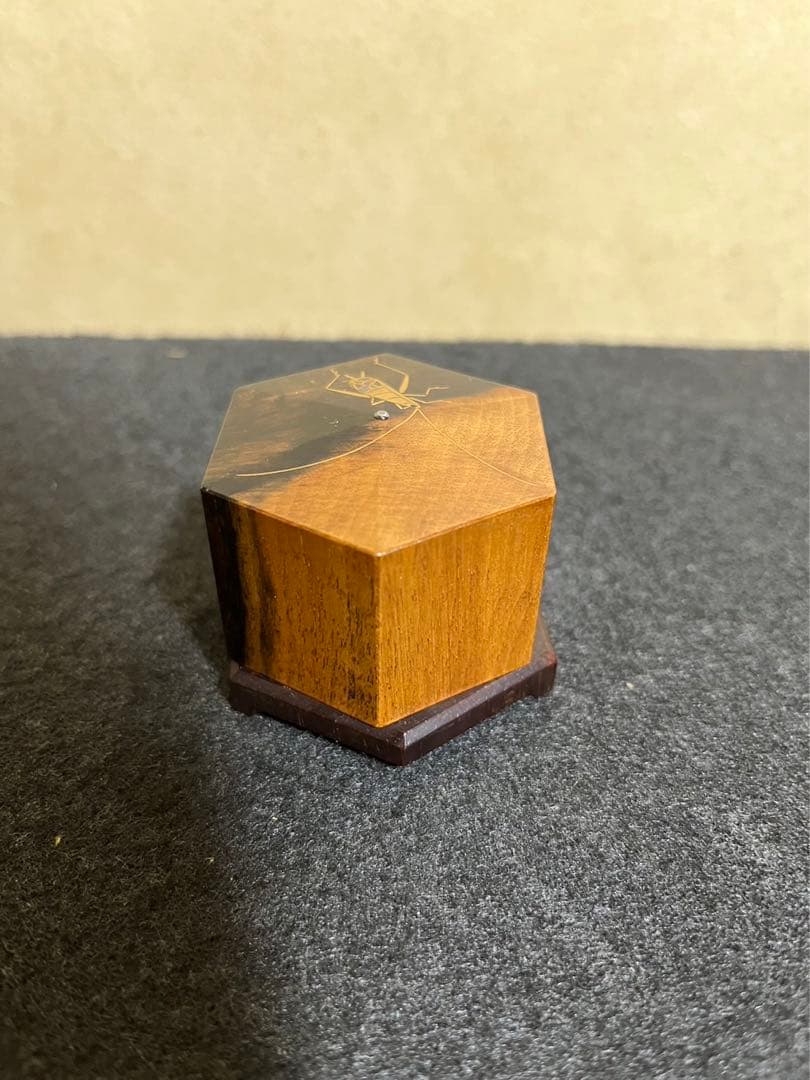 吉田華正　黒柿　鈴虫　香合