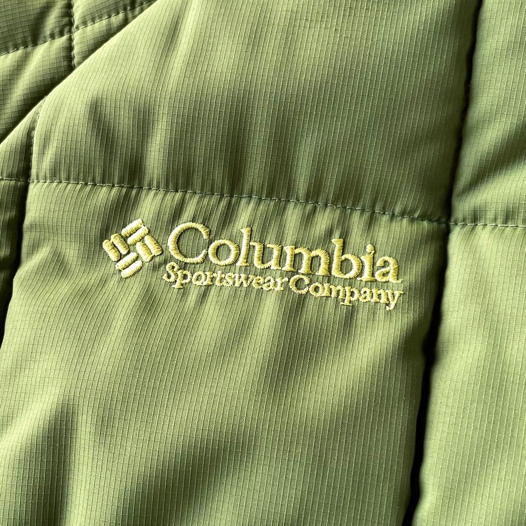 ジャケット・アウター Columbia hooded puffer jacket lime green