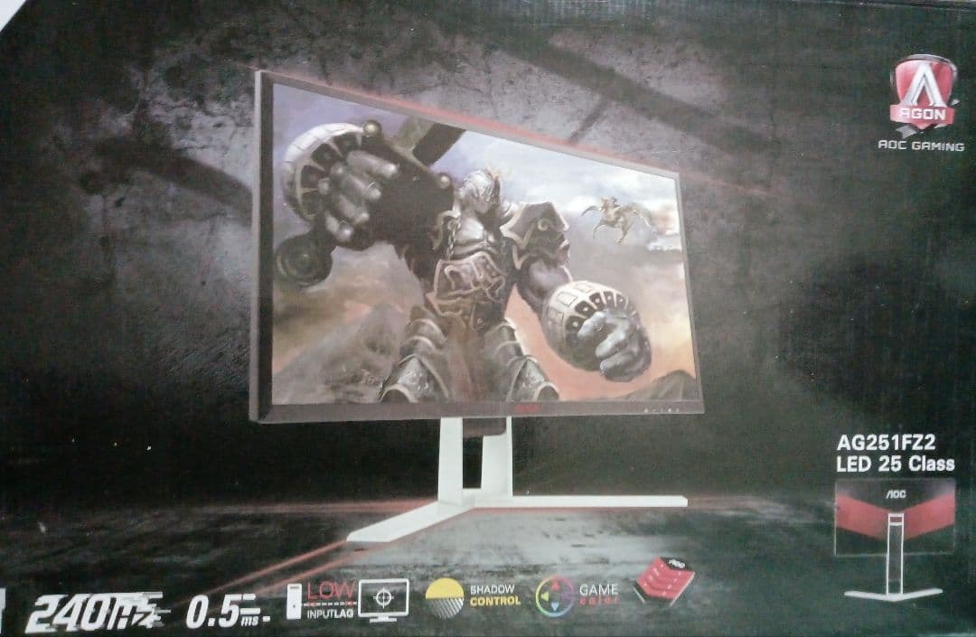 240Hz!! AOC AGON 24インチ ゲーミングモニター