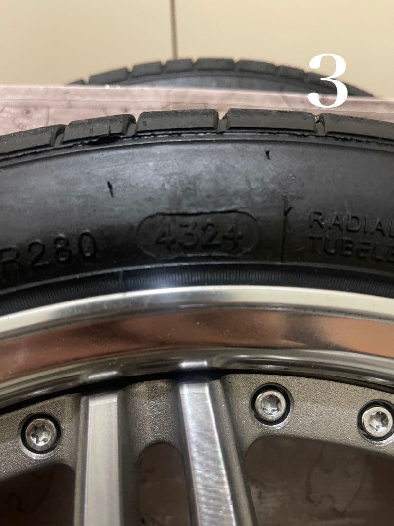 WORK 16インチ ホイールセット MINERVAタイヤ