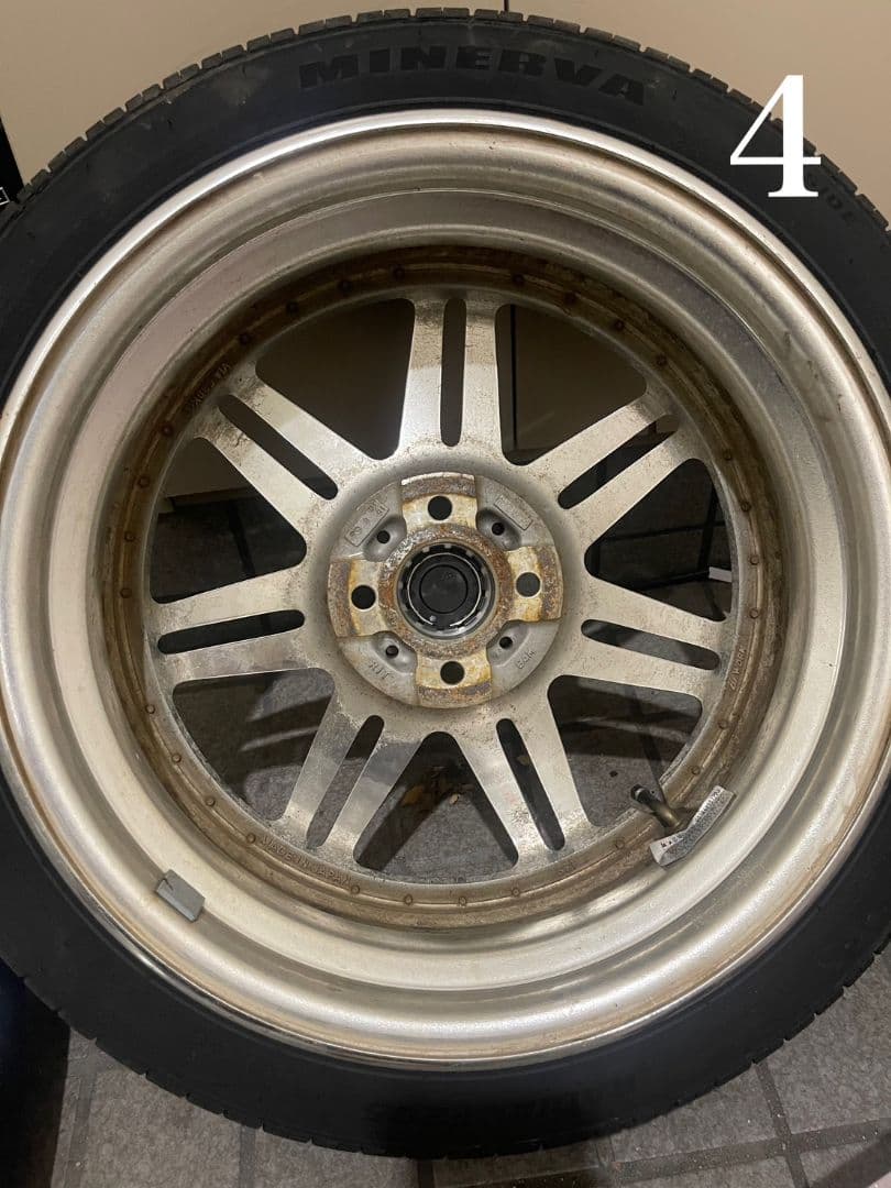 WORK 16インチ ホイールセット MINERVAタイヤ