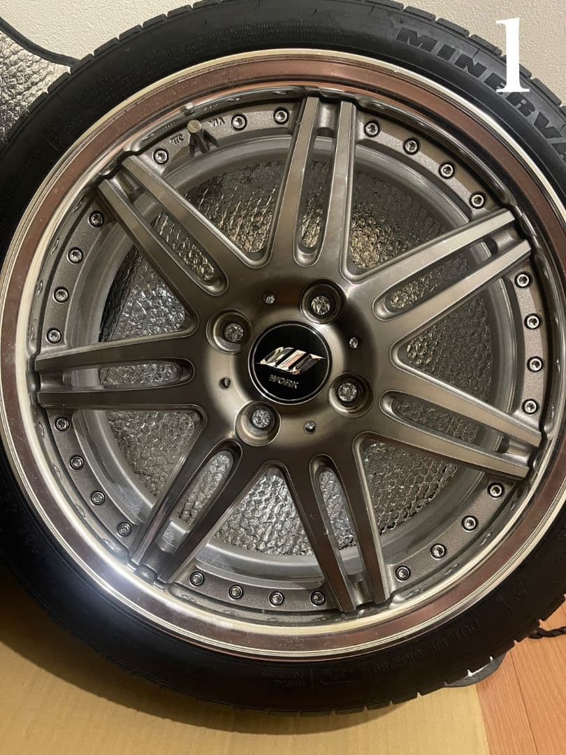 WORK 16インチ ホイールセット MINERVAタイヤ