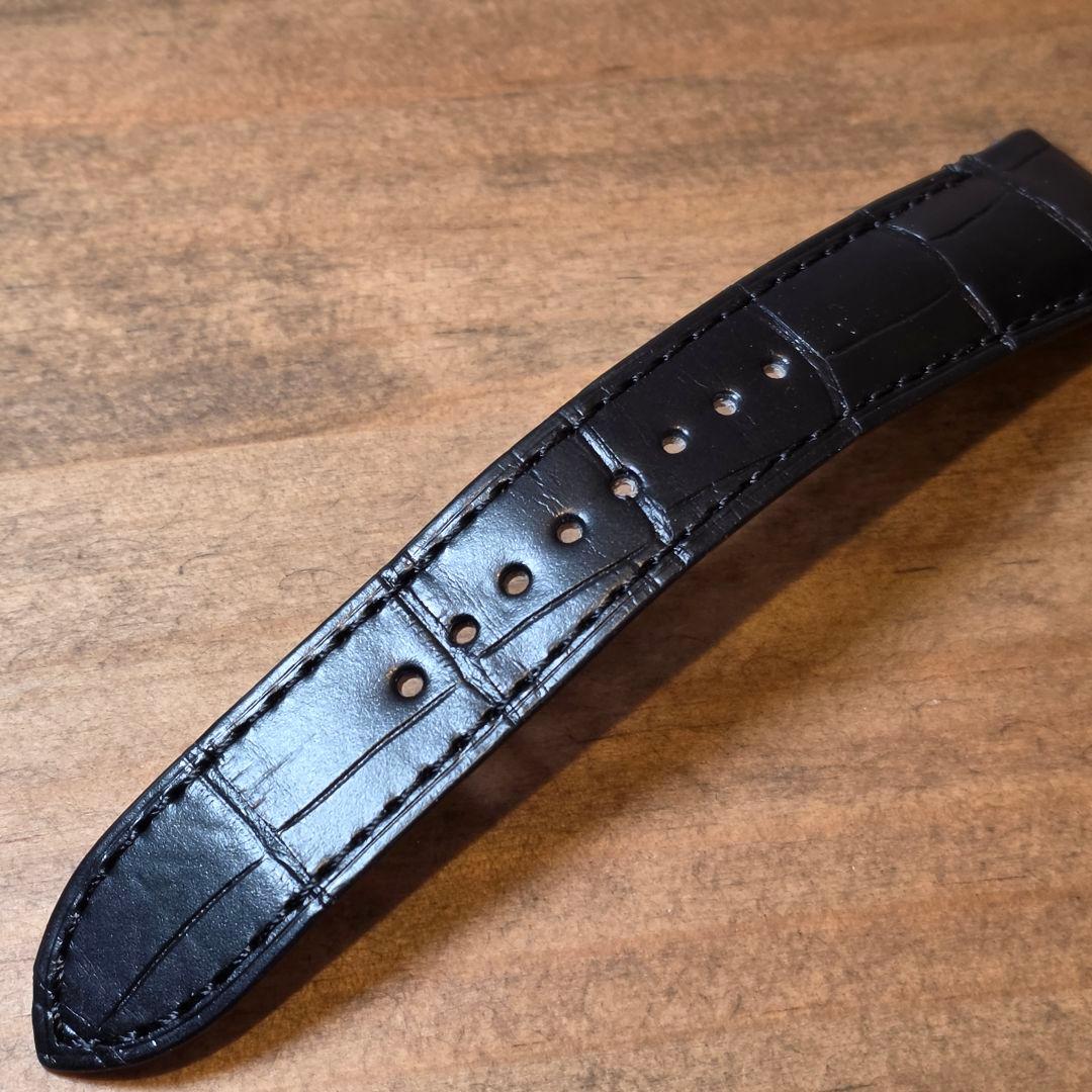 Cartier サントスドゥカルティエMM ブラック レザーベルト