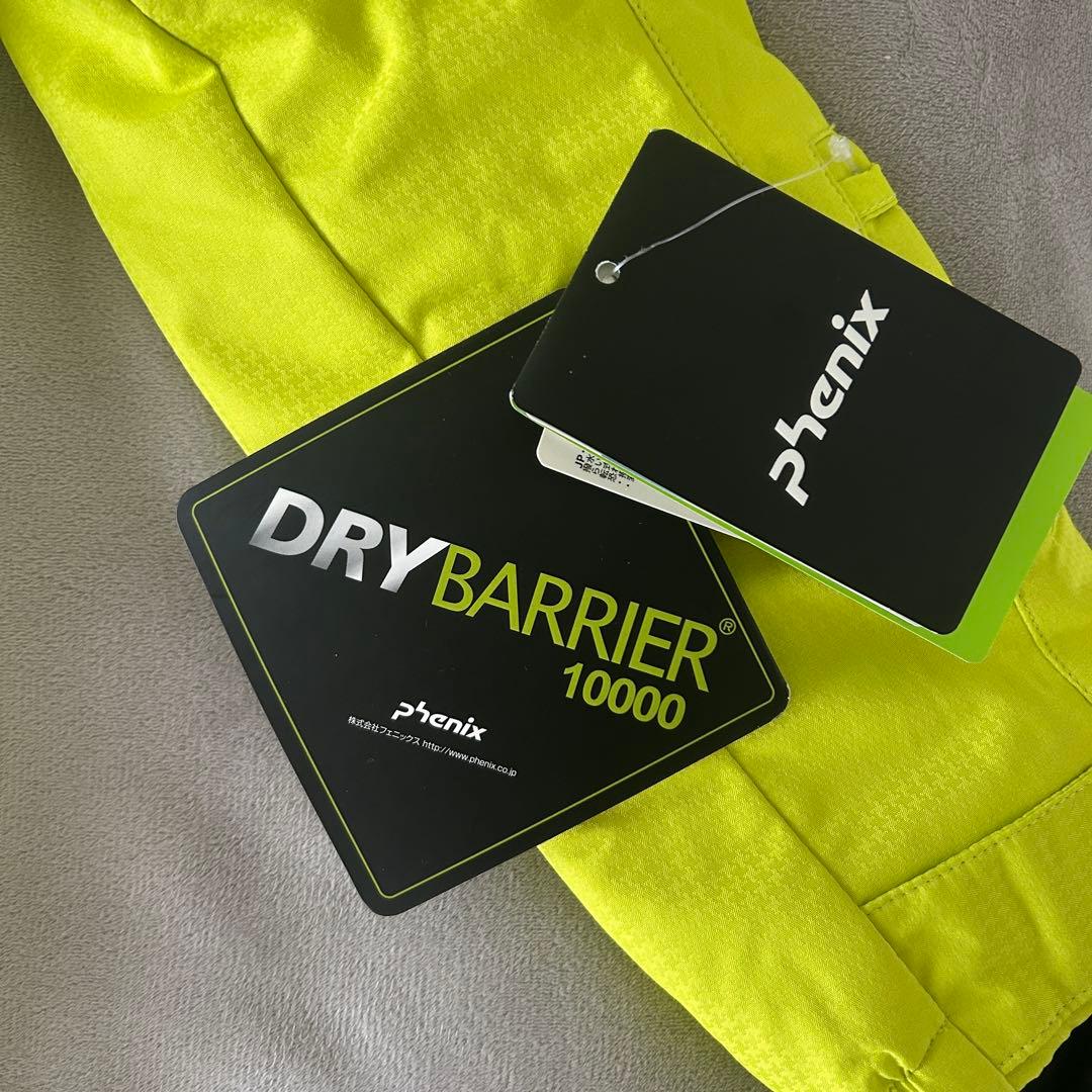 【新品・未使用】phenix スキーウエア上下セット 140cm グローブ付き