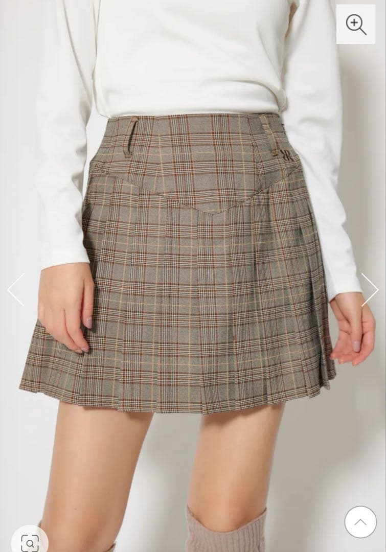 リエンダゴルフ　プリーツスカート ゴルフウェア