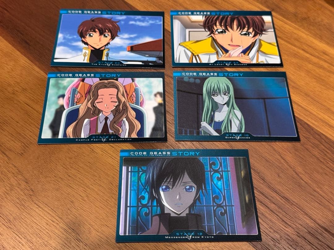 コードギアス　反逆のルルーシュ カードダス　マスターズ 47枚