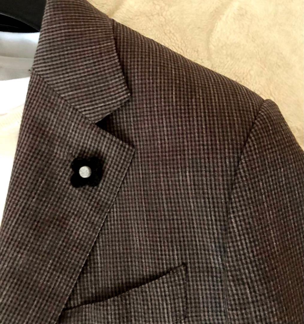 極美品　エルメネジルドゼニア　最上級トロフェオシアサッカージャケット　46