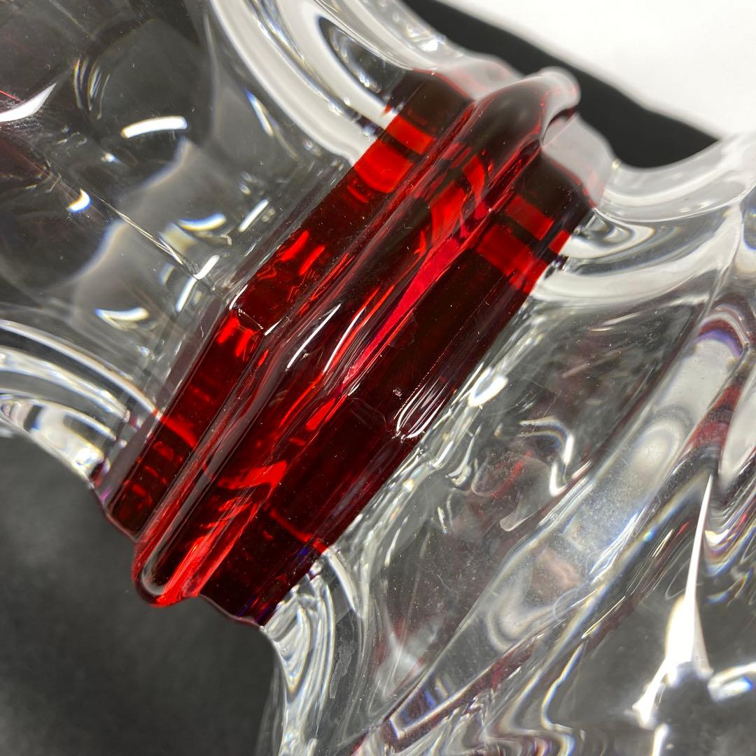 バカラ　バラスター　大花瓶　高さ約31㎝　東Y7-0227☆2Fトエコ