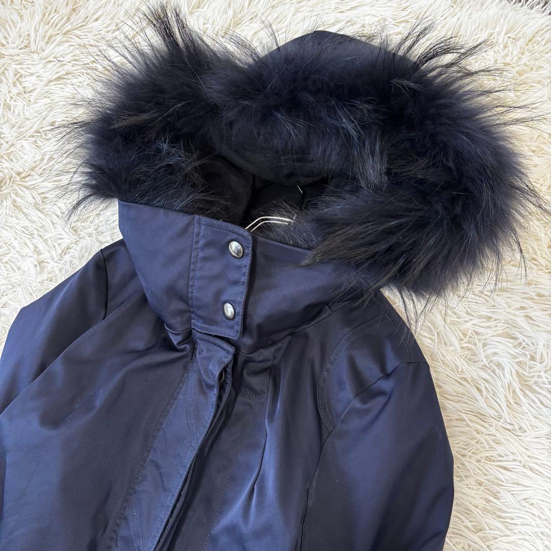 BARNEYS NEWYORK ✨5way撥水モッズコート　ベルテッド　ファー