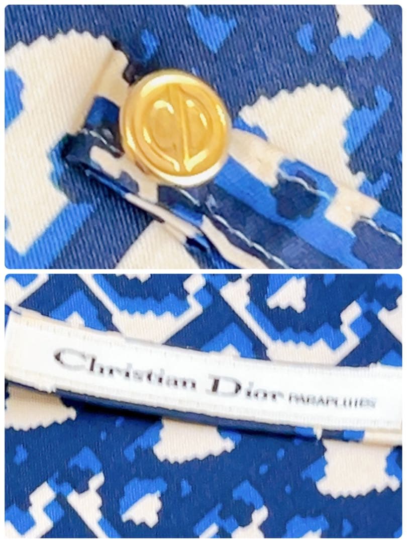 Christian Dior クリスチャンディオール 長傘 雨傘 トロッター