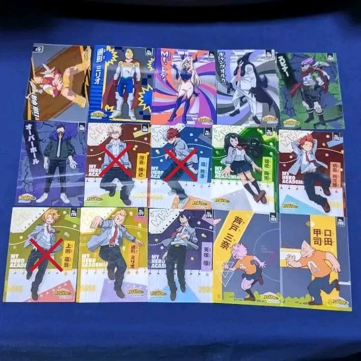 僕のヒーローアカデミア　クリアカードコレクション2〜4