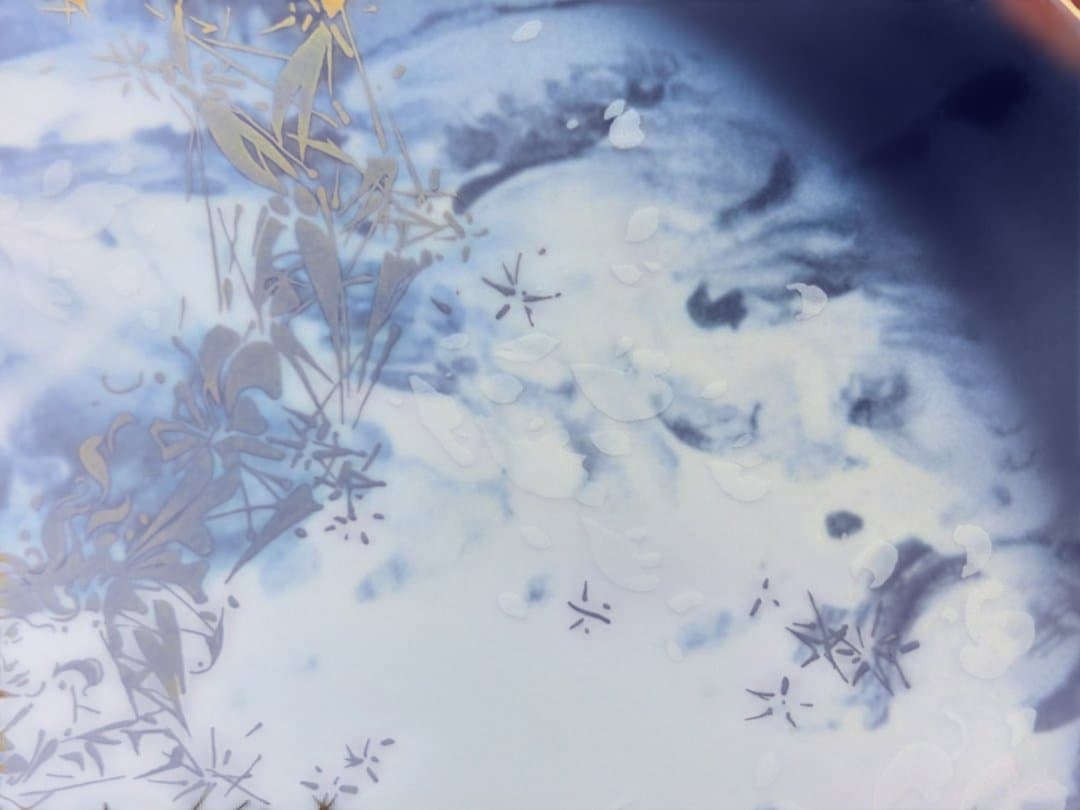 【マイセン】イヤープレート1992年冬の森