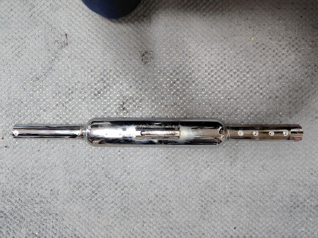 デイトナ　SR400　キャプトンマフラー