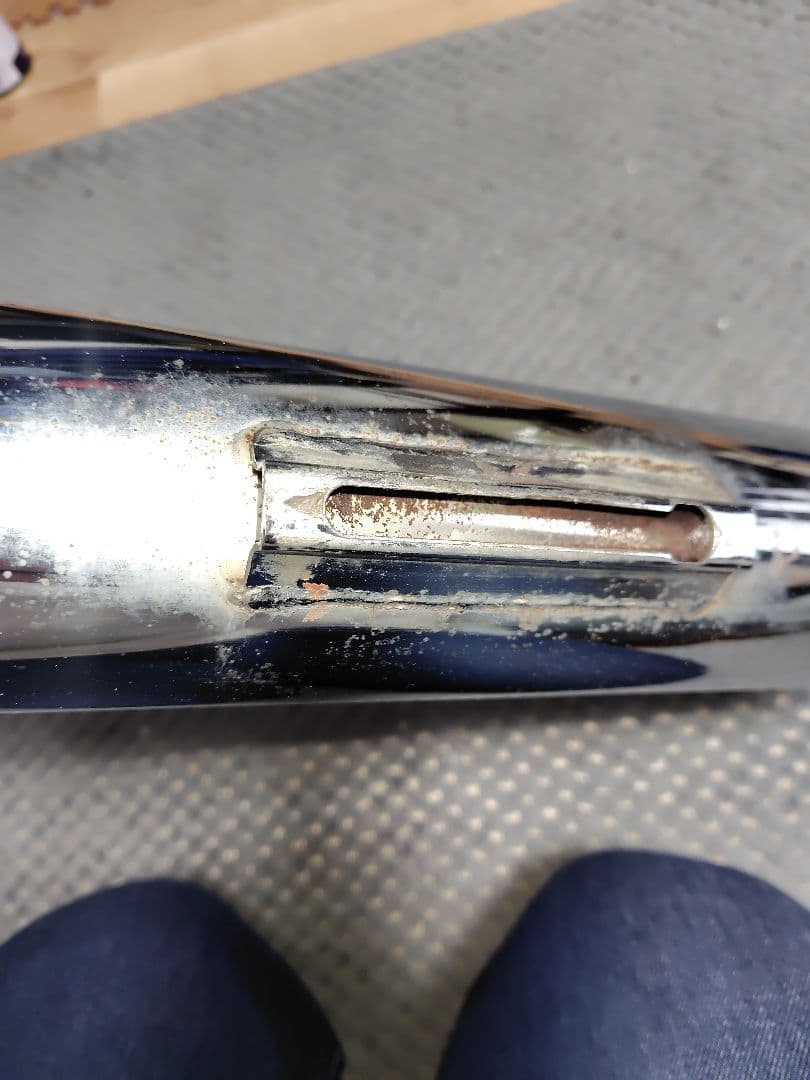 デイトナ　SR400　キャプトンマフラー