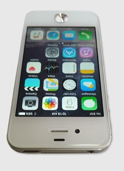 Softbank iPhone 4s 白 - 極上状態 100% バッテリー