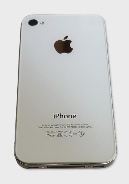 Softbank iPhone 4s 白 - 極上状態 100% バッテリー