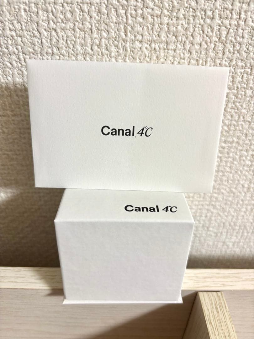 canal4℃ フラワーモチーフネックレス　誕生石　　ヨンドシー　K10