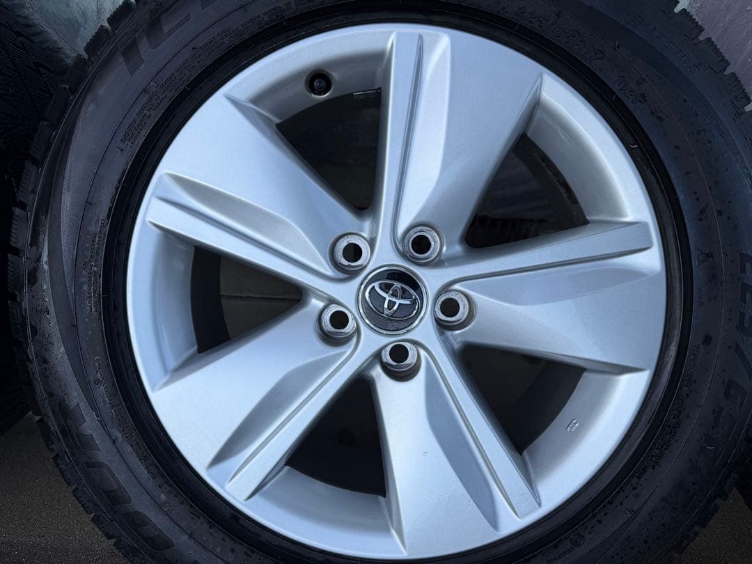 トヨタ　ハリアー　60純正　スタッドレスホイールセット 225/65R17