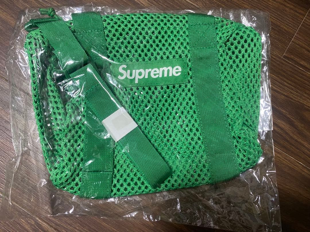 Supreme Mesh Mini Duffle Bag green バッグ
