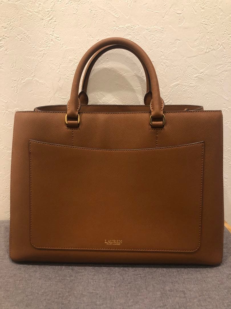(美品)ラルフローレン　レディースビジネスバッグ