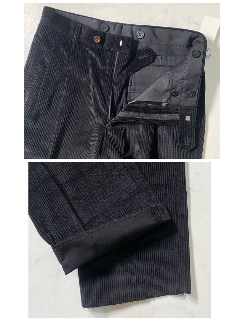 【新品未使用】ブルックスブラザーズ　スラックス　ツータック　コーデュロイ　タグ付