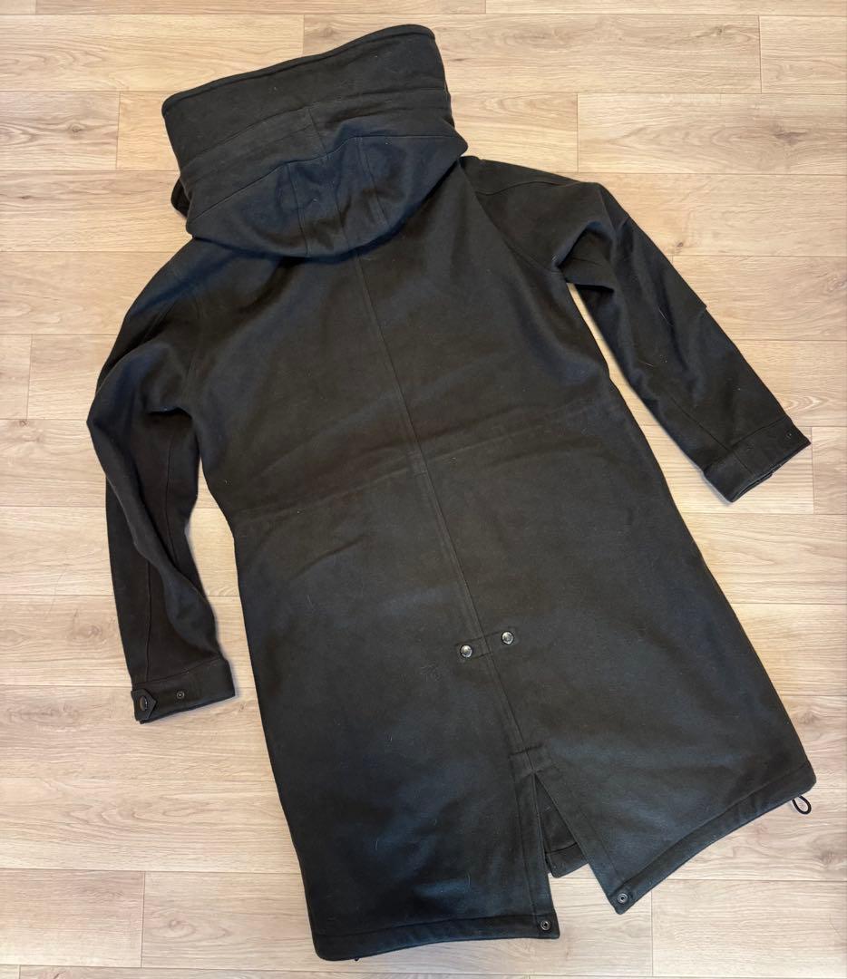 ブラックレーベル クレストブリッジ 羊毛 モッズ コート 2way