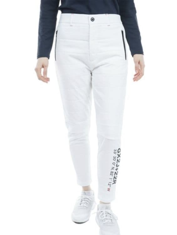 新品　BullBull ストレッチ中綿入りジャージパンツ　レディースゴルフウェア