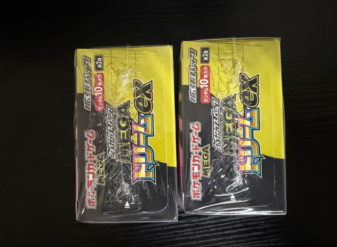 ポケモンカード　MEGAドリームex シュリ付き2BOX スタートデッキ100