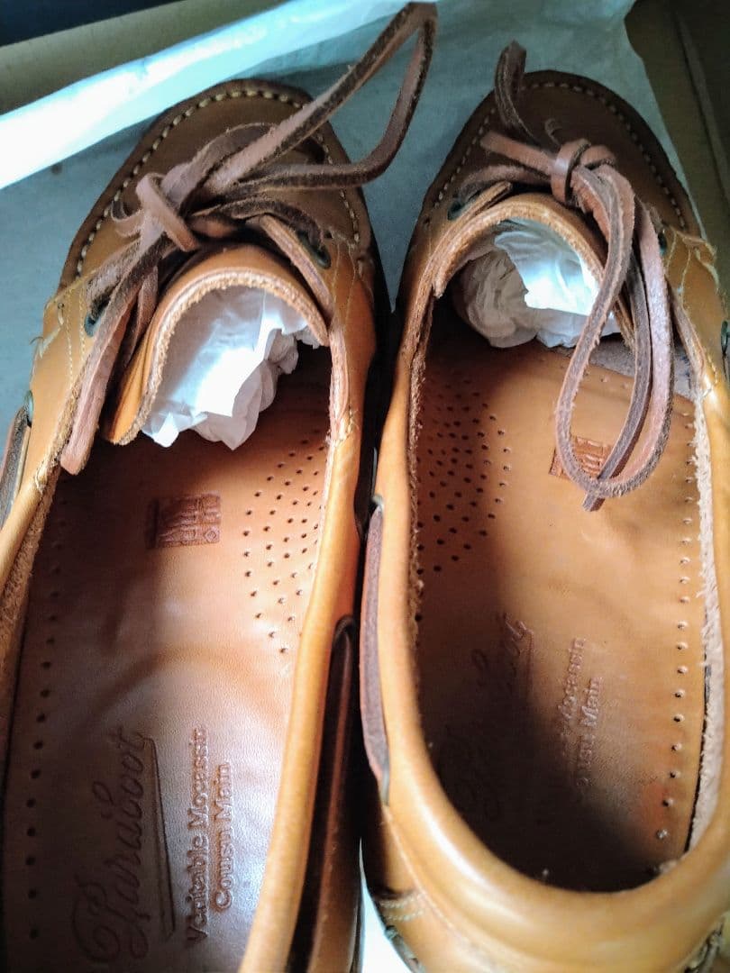 Paris直営店購入【Paraboot】デッキシューズ BARTH/MARIN