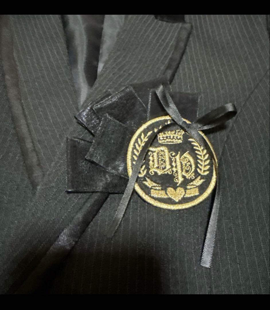 【美品】DECORA PINKY’S 165 スーツ セット 卒服 卒業式 黒