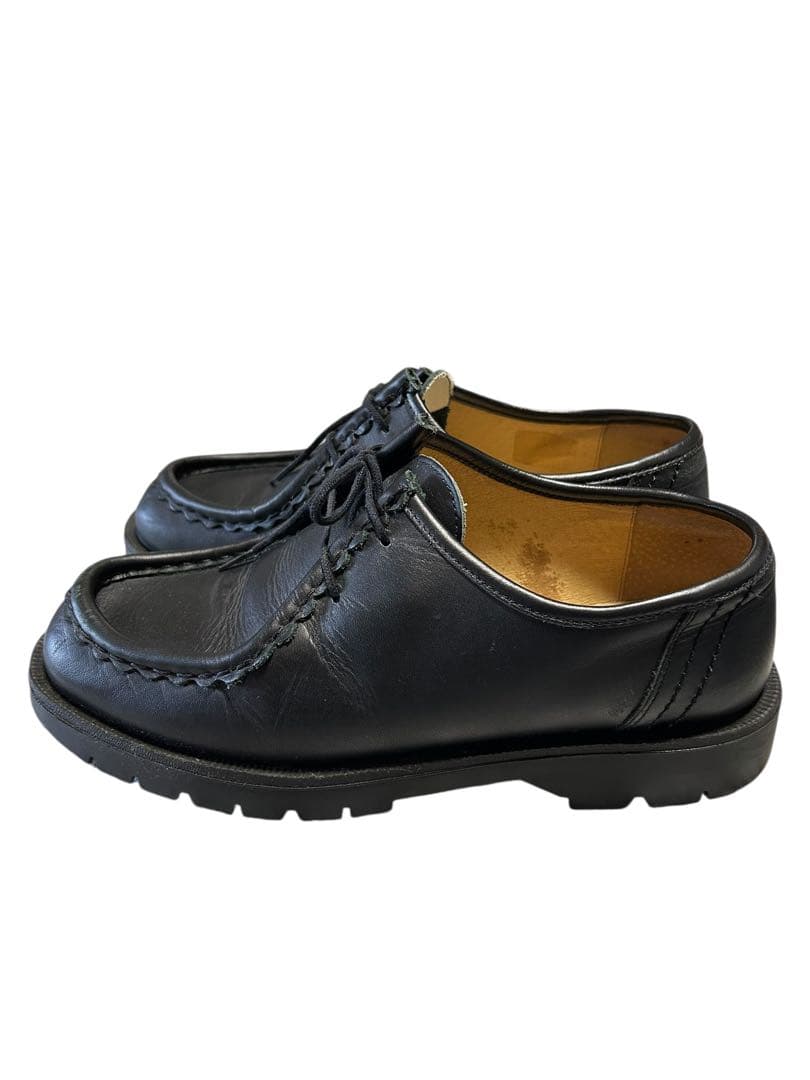 KLEMAN 黒 レザー ドレスシューズ