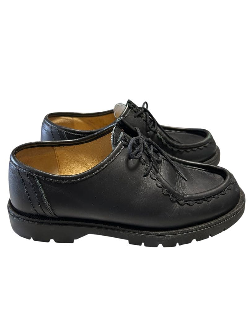 KLEMAN 黒 レザー ドレスシューズ