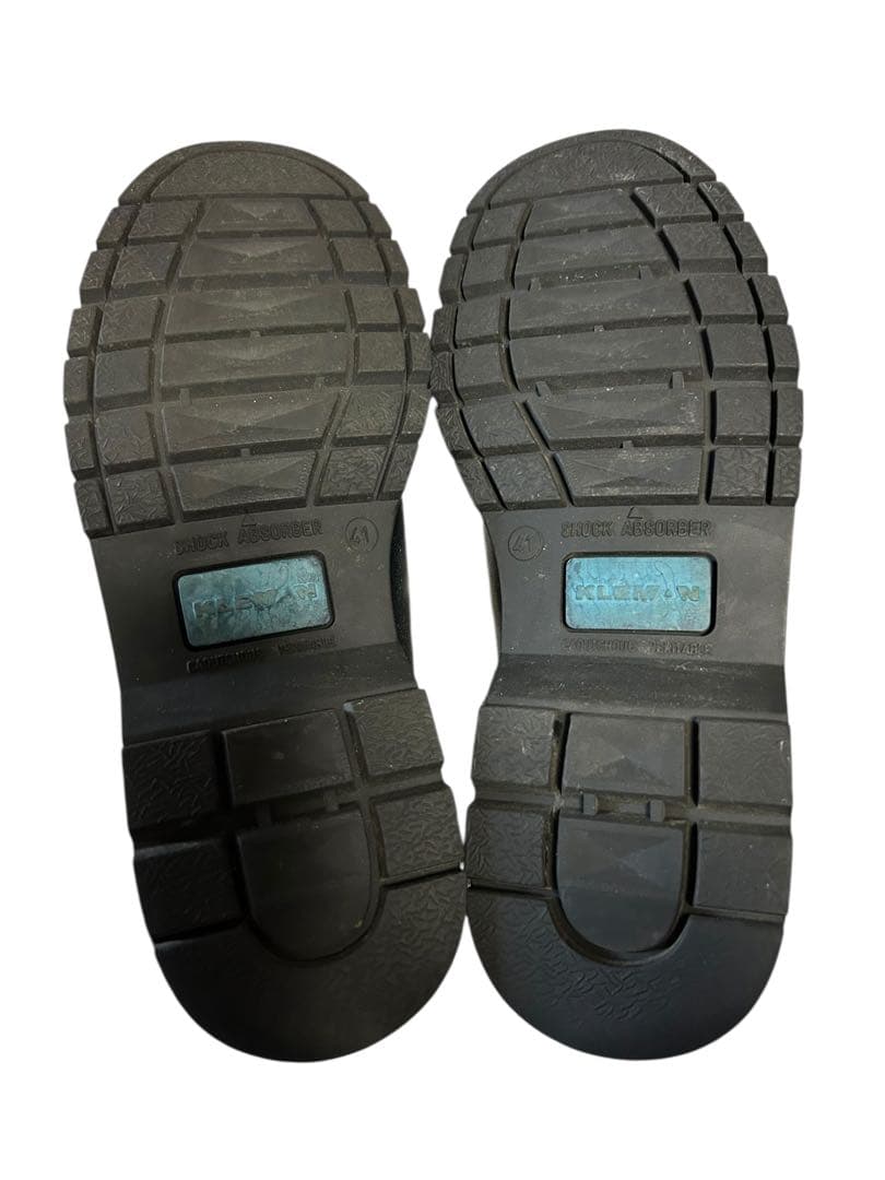 KLEMAN 黒 レザー ドレスシューズ