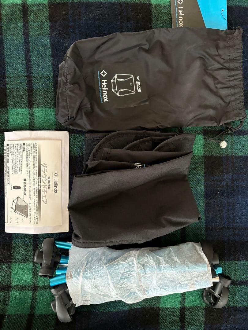 helinox グラウンドチェア　BK mont-bell モンベル