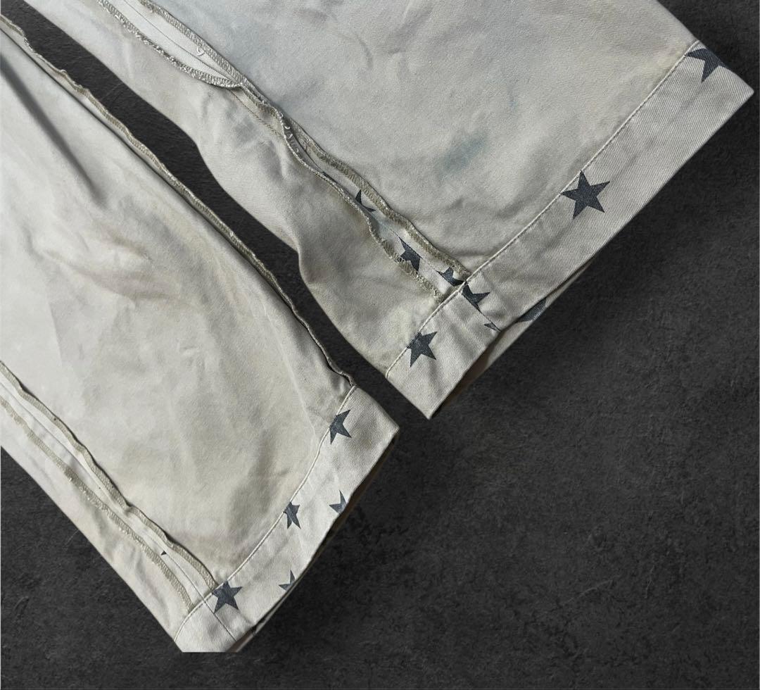 パンツ 22ss supreme pin up chino stars W34