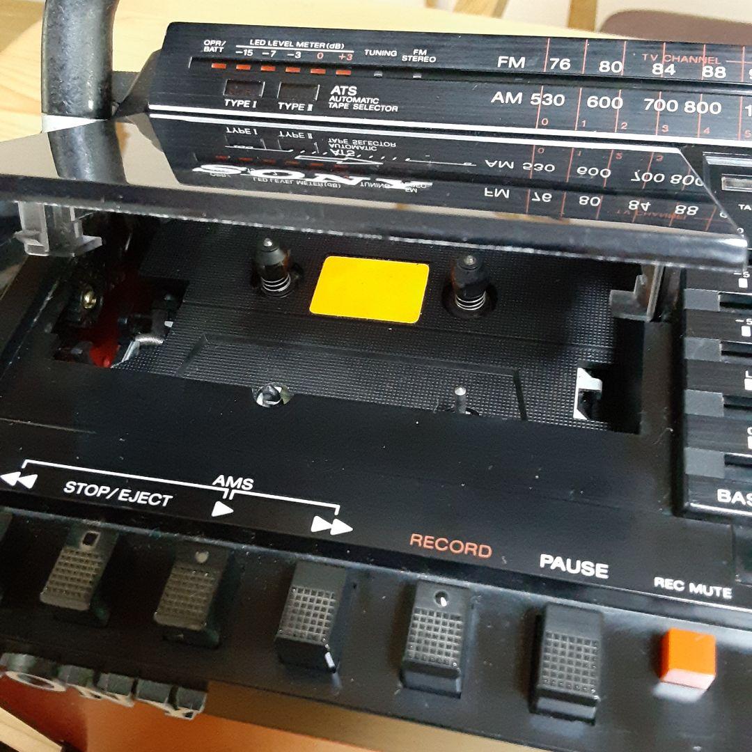 SONY CFS-700 STEREO ラジカセ キューブリック