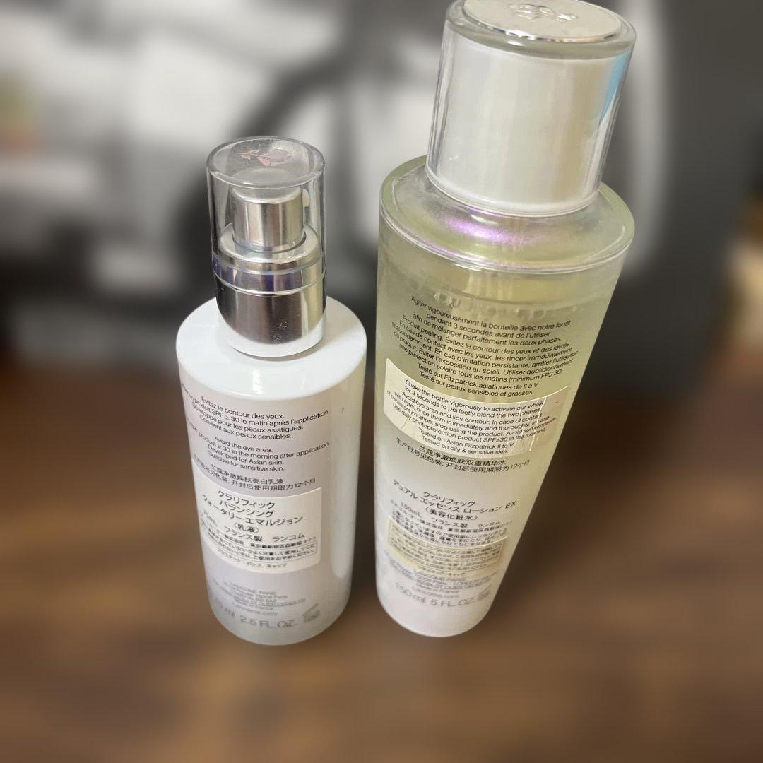 LANCOME CLARIFIQUE ダブルエッセンス 乳液セット