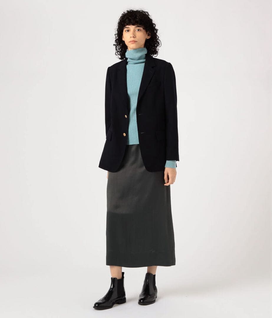 d*k様 MACPHEEウールギャバジン 紺ブレザージャケット　サイズ34