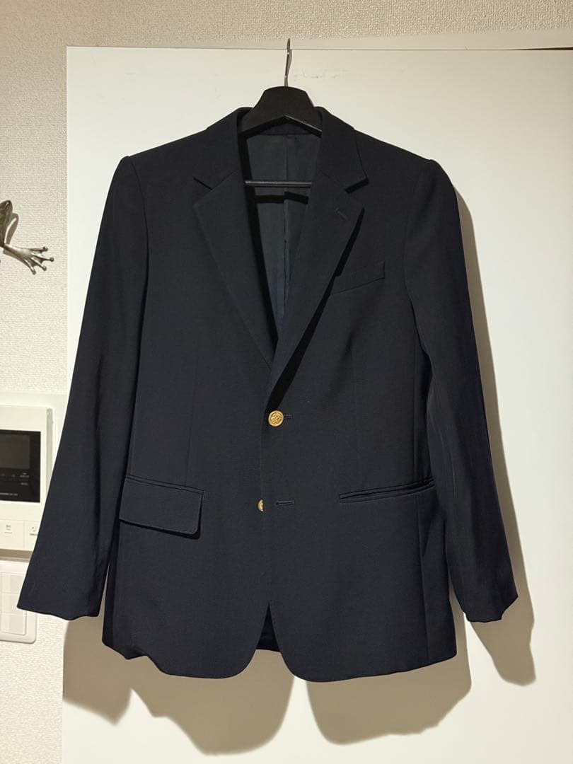 d*k様 MACPHEEウールギャバジン 紺ブレザージャケット　サイズ34