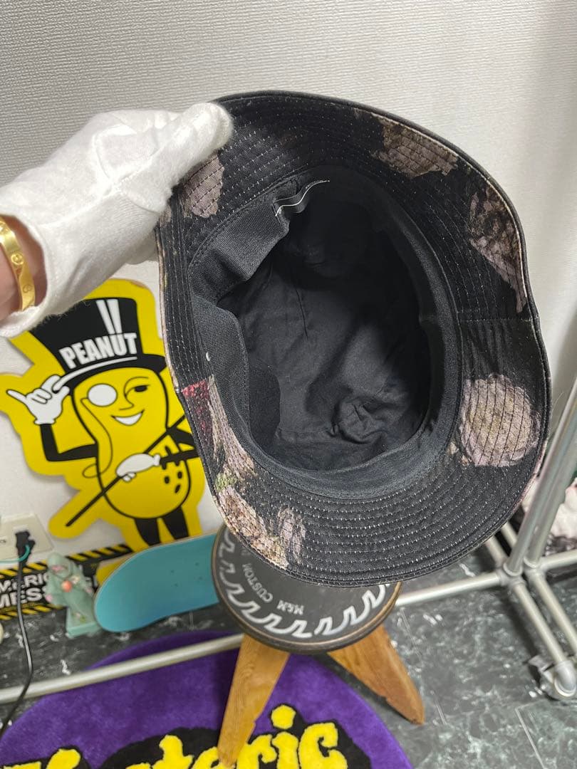 LAD MUSICIAN 花柄 FLOWER BUCKET HAT キャップ