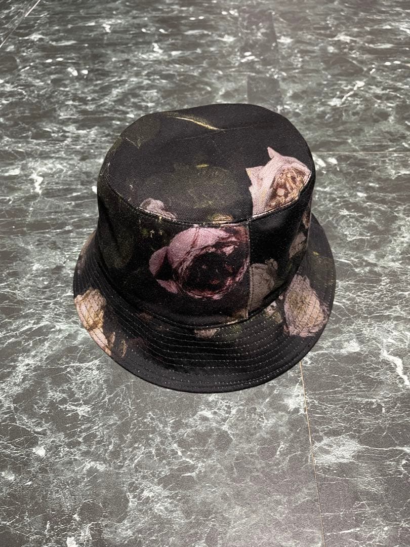 LAD MUSICIAN 花柄 FLOWER BUCKET HAT キャップ