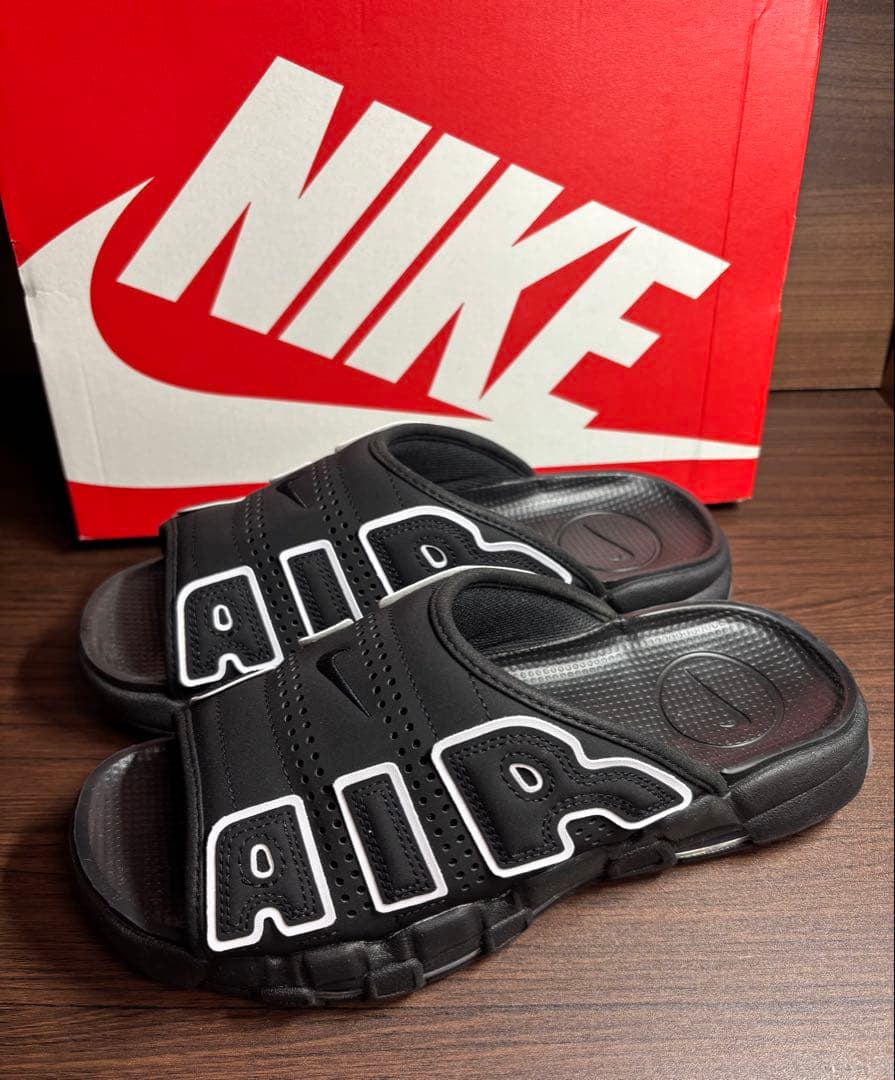 ナイキ エアモアアップテンポ スライド 美品 size27.0㎝