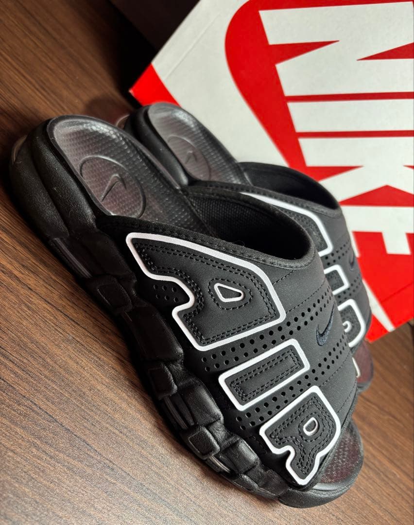 ナイキ エアモアアップテンポ スライド 美品 size27.0㎝