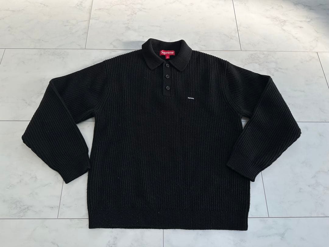 希少S モーガンSupreme Small Box Polo Sweater